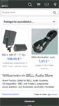 Mobile Screenshot of bell-store.de